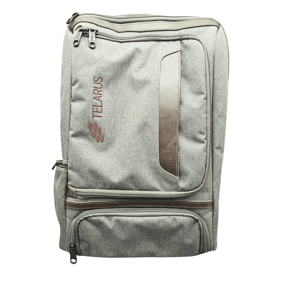 eBags Green Gray Laptop Backpack Professional Pro Slim Travel Bag EB2146-16L